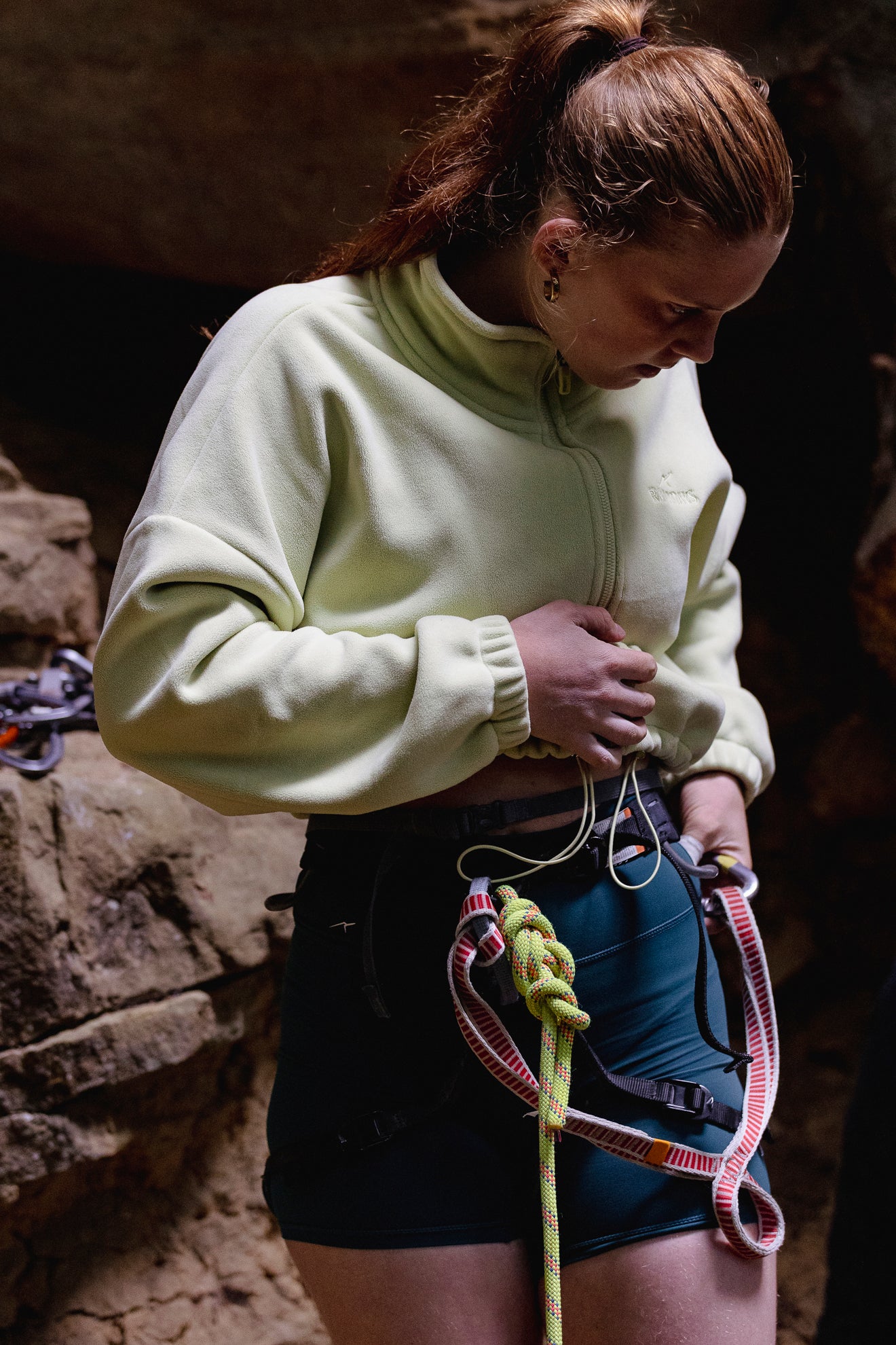 ARCCA – Cropped Full-Zip Fleece