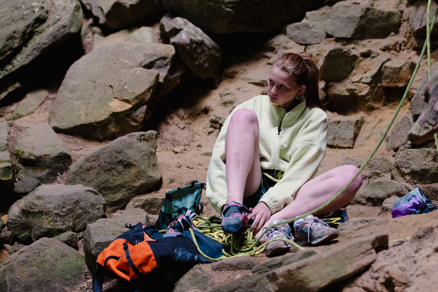 ARCCA – Cropped Fleece met Full Zip