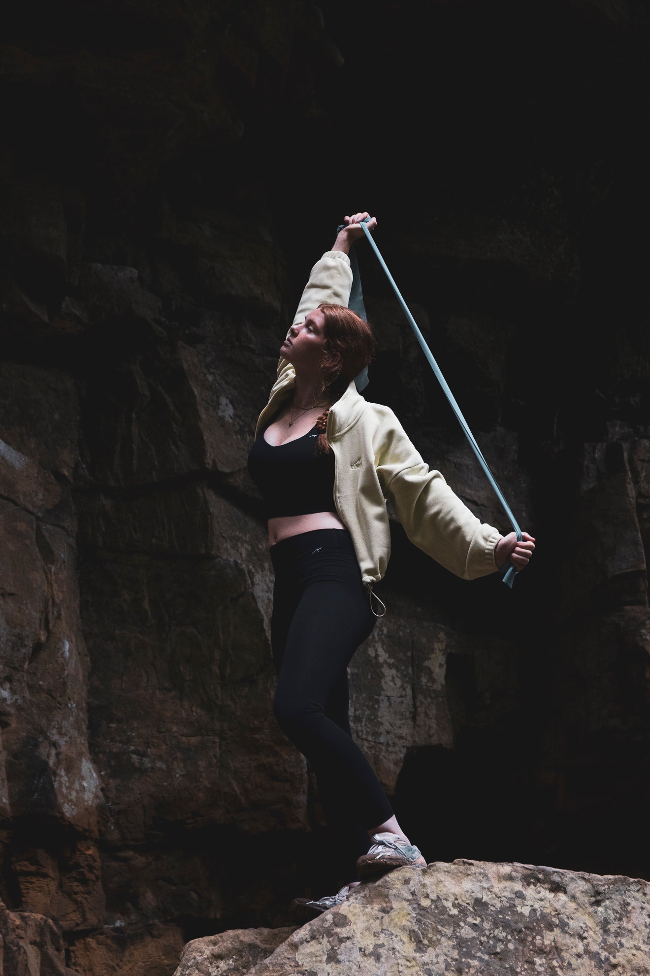 ARCCA – Cropped Fleece met Full Zip