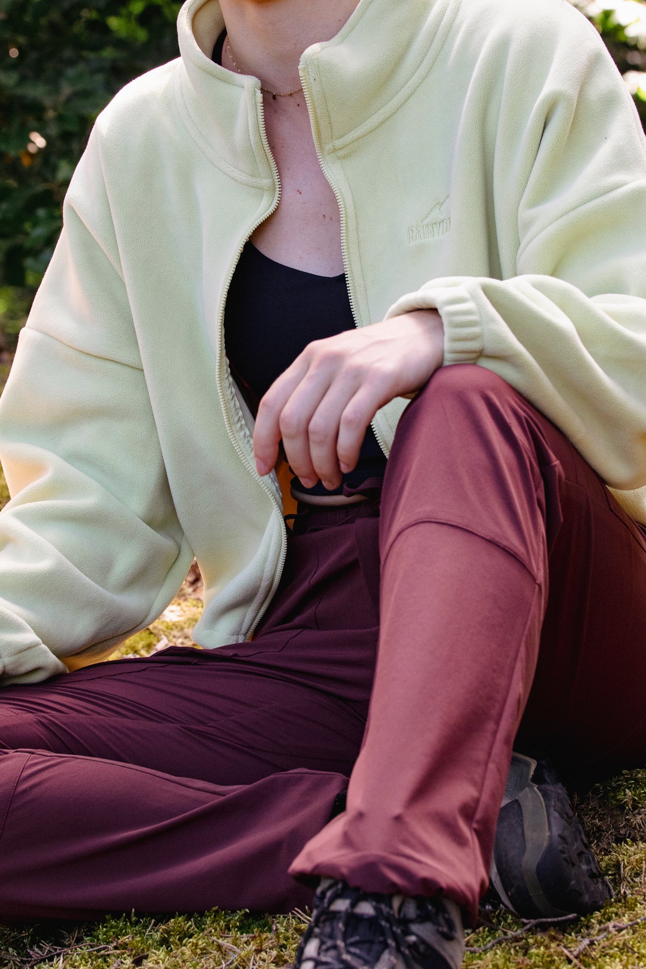 ARCCA – Cropped Fleece met Full Zip