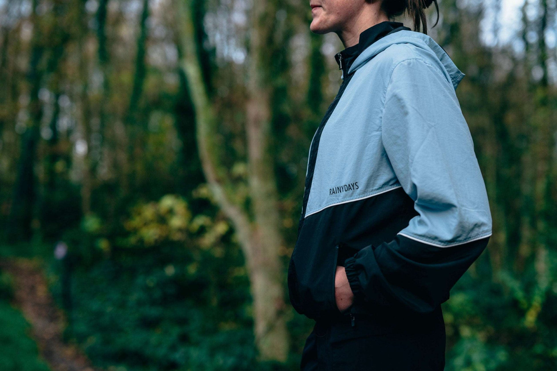 Lightweight Water-Repellent Rain Jacket - RANY