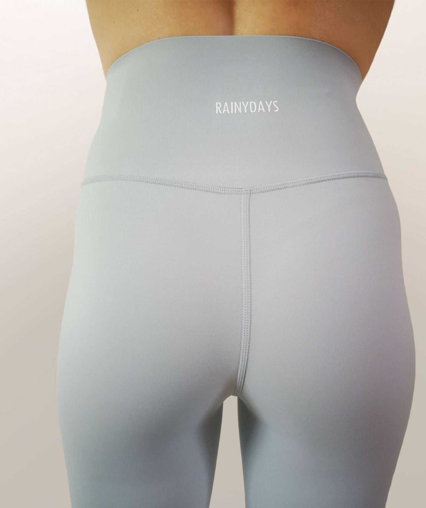 light blue leggings backside