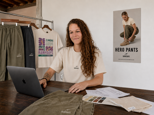 How RainyDays Was Founded: A Belgian Brand for Female Climbers