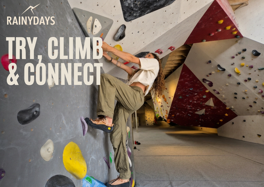 RAINYDAYS TRY, CLIMB and CONNECT