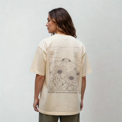 SLOPER - Oversized Unisex WANDER Tee